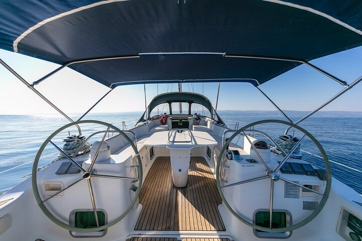 Sunset sail on the Adriatic